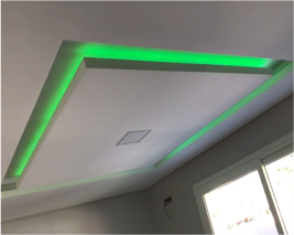 Iluminação Teto Led verde